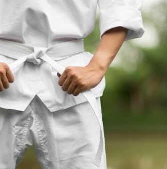 cinturón para judogi